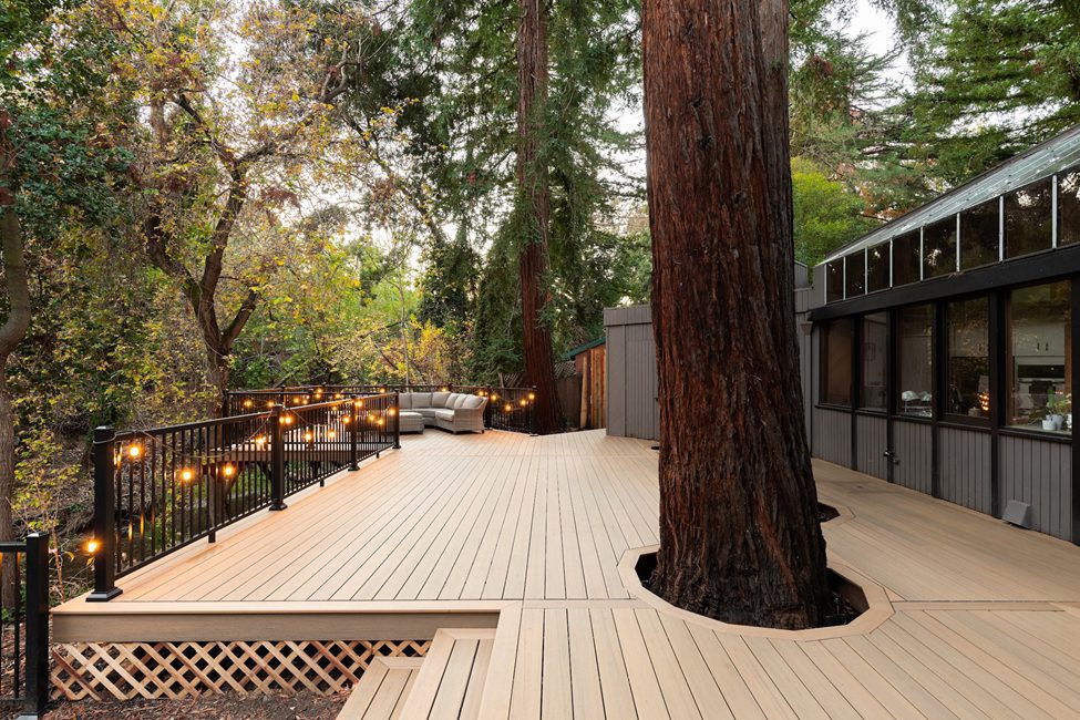 This is one of our projects! You can have a similar deck design contacting us!