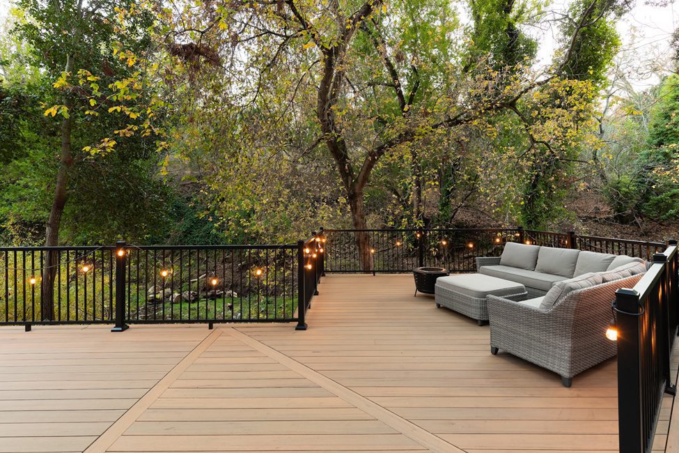 This is one of our projects! You can have a similar deck design contacting us!